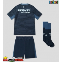 Camisa de Futebol Feyenoord Equipamento Secundário Infantil 2025-26 Manga Curta (+ Calças curtas)